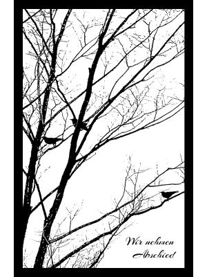 Trauerkarte Schulung